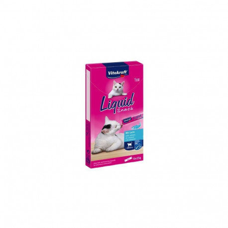 Cat Treat - Vitakraft Liquid Snack With Salmon 6 X 15 G