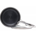 Frying Pan - Kohersen Black Cube 20 cm with Lid Silver