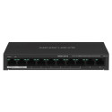 Switch - Mercusys MS110P Managed PoE Switch Black Mercusys MS110P 8-Port Gigabit Switch, Metal Housi