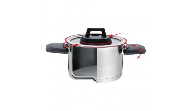Cookware Set - Maestro MR-3530-6 Pots with Folding Handles 6 Pieces