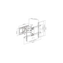 TV Mount - Gembird Wm-80st-02 Full-motion TV Wall Mount 37" - 80" (60k