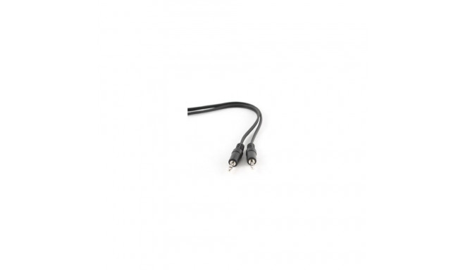 Audio Cable - Gembird 1.2m M/m, Black