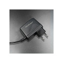 Adapter - Qoltec 51023 24W Indoor Black Qoltec 51023 Power Adapter/Inverter 24W - Indoor, Black