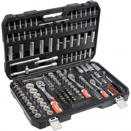 Mechanics Tool Set - Yato YT-38931 Wrench Included Black
