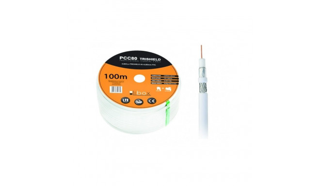 Coaxial Cable - Libox Pcc80, White
