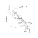 Monitor Holder - L-11GD ART 13-27"