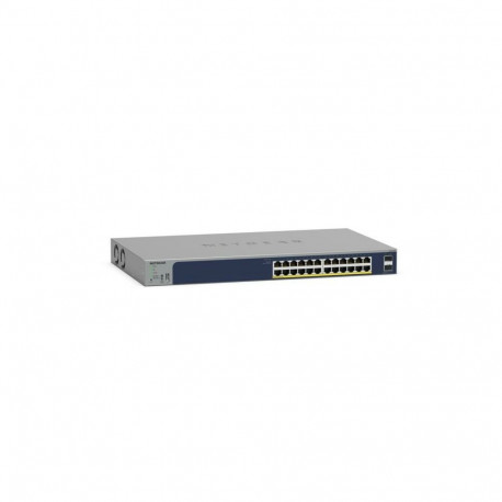 Ethernet Switch - Netgear Gs724tpv3 Managed Gigabit PoE Switch Gray