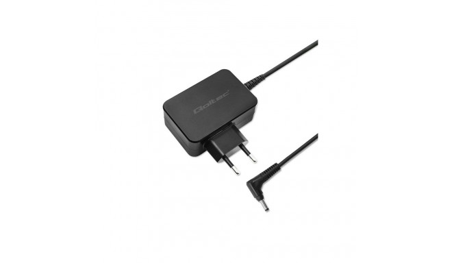 Power Adapter - Qoltec 51026 AC-to-DC 65W Indoor/Outdoor Black