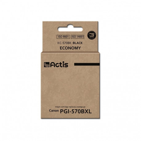Ink Cartridge - Actis KC-570BK 22 ml Pigment Black