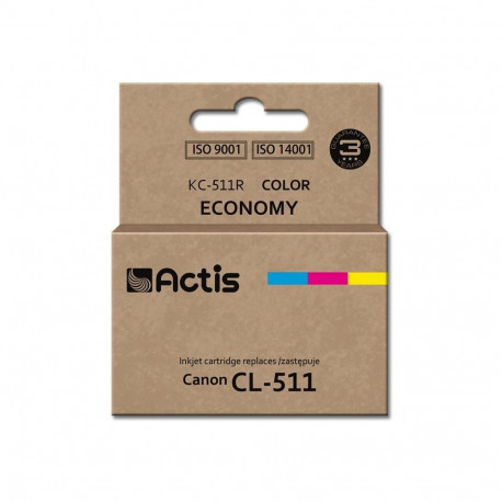 Ink Cartridge - Actis KC-511R Replacement for Canon CL-511 12 ml Color