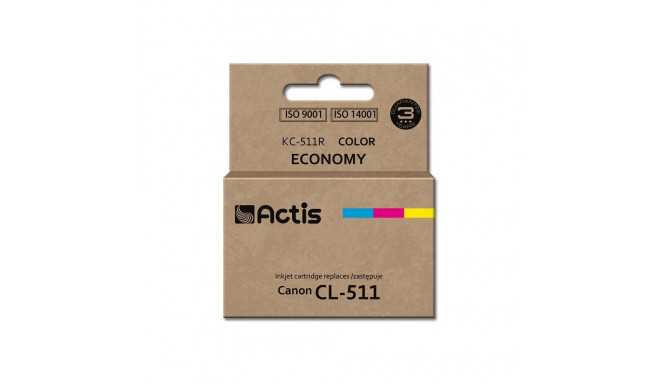 Ink Cartridge - Actis KC-511R Replacement for Canon CL-511 12 ml Color