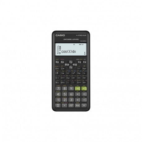 Scientific Calculator - CASIO FX-570ESPLUS-2, 417 Functions, 12-Digit Display, Black