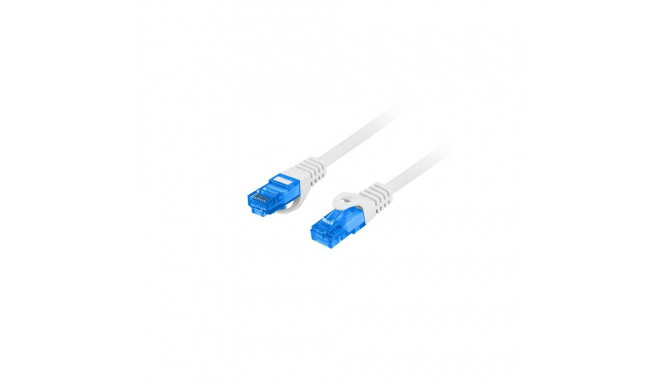 S/FTP Patch Cord - LANBERG CAT.6A 0.5M Grey LSZH