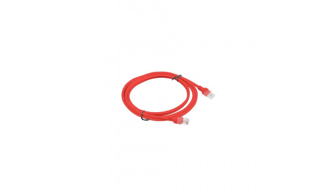 Networking Cable - Lanberg PCU5-10CC-0200-R Cat5e 2m U/UTP Red