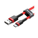 USB-C Cable - Baseus Cafule 2A 2m Red