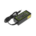 Power Adapter - Green Cell AD33P - 65 W - Black