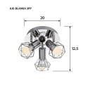 Ceiling Light - Activejet AJE-BLANKA 3PP E14 120 W