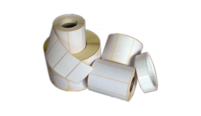 Termoetikett 80x40, 1000tk rullis, südamik 40mm
