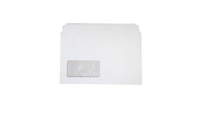 Ümbrik 125x220mm valge, aken 90*45, 250g/m2, iseliimuv