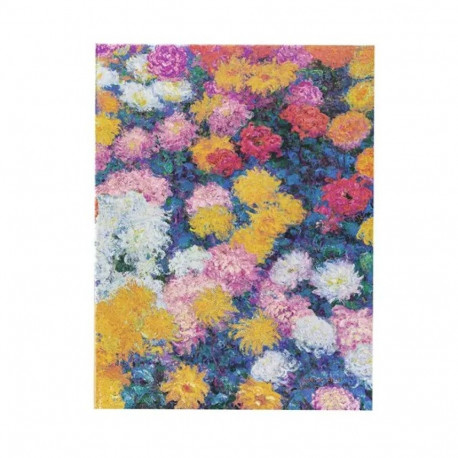 Märkmik Paperblanks Monet’s Chrysanthemums Ultra valge sisu