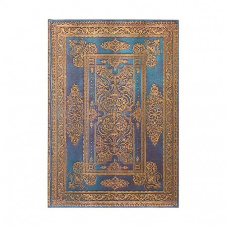 Märkmik Paperblanks Blue Luxe Grande valge sisu