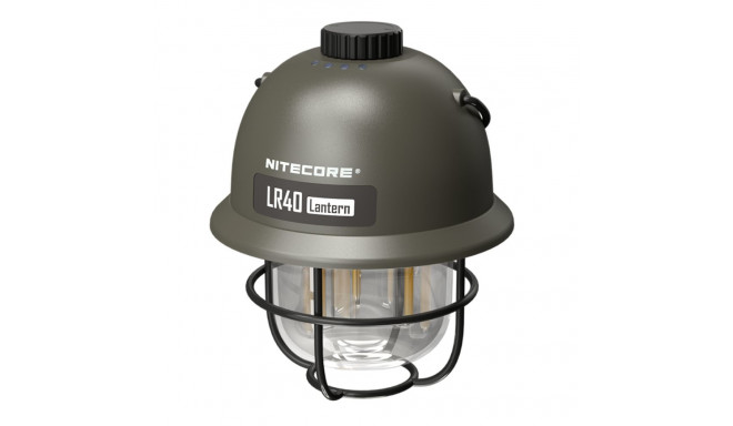 Latern LR40 Nitecore - retro disain ,100lumens, Li-ion aku 4000mAh, USB-C, SOS-funktsioon