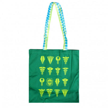 SOKISAHTEL ISEOMA 2025 laulu- ja tantsupeo roheline riidest kott 425