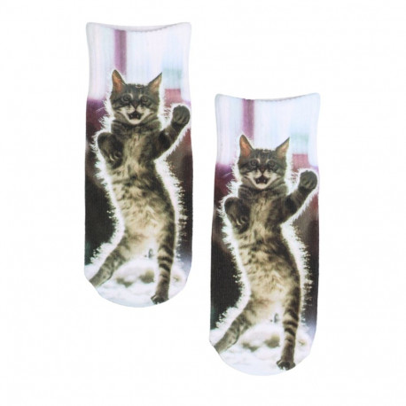 SOKISAHTEL PRINT kasside pildiga prinditus sokid lastele 438, 439, 443