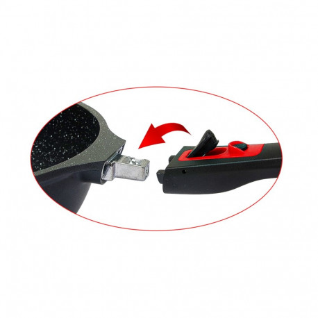 Chef & Cook eemaldatava käepidemega kastmepott kaanega 18cm CC-2518