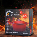 Chef & Cook malmpott 3,7L CC-5524