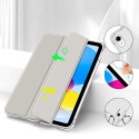 TECH-PROTECT SC PEN HYBRID IPAD 10.9” 10 / 2022 / 11” 11 / 2025 CRYSTAL SILVER
