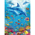 Ravensburger pusle  100 tk Delfiinid