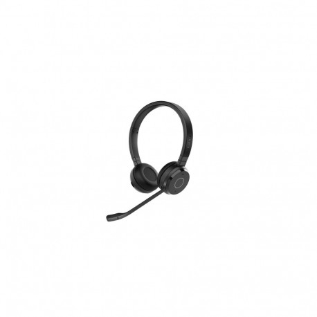 Jabra Evolve 65 TE UC Stereo Link390a Wireless Headset, Bluetooth, USB-A, Black