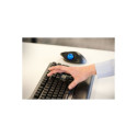 Kensington ProFit Ergo TB450 Trackball Wireless Mouse, RF Wireless + Bluetooth, 1600 DPI, Black/Blue