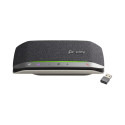 POLY Sync 20+ MS Teams Wireless Speakerphone, USB-A BT600, Silver