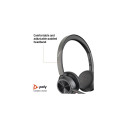 POLY Voyager 4320 Wireless Headset, USB-C +BT700 dongle, Black