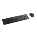Dell Pro KM5221W Wireless Keyboard and Mouse, RF Wireless, US Int, Black