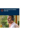 Poly Voyager 4320 MS Teams Wireless Headset, Bluetooth, USB-A, +BT700 dongle, Black
