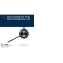 Poly Voyager 4320 MS Teams Wireless Headset, Bluetooth, USB-A, +BT700 dongle, Black