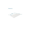Up Up Table top L White, 1500x750x25mm (Laminated particle board)
