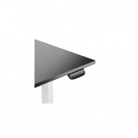 Adjustable Height Table Up Up Thor White, Table top M Black