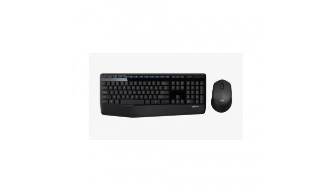 Logitech MK345 Combo Wireless Keyboard + Mouse, US, Black