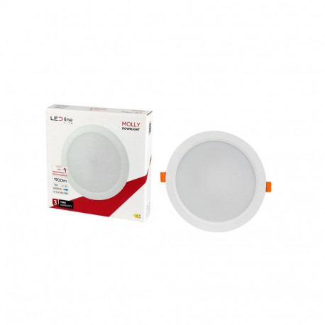 RECESSED LED LIGHT MOLLY WITH SENSOR 18W