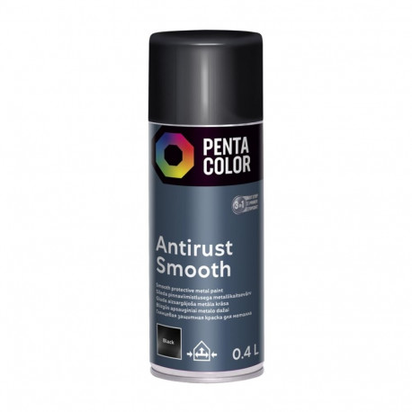 SPRAYVÄRV PENTACOLOR MATT MUST 400ML