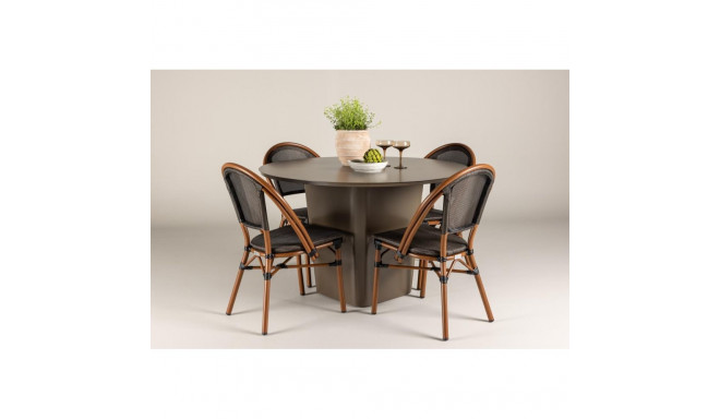 Aiamööbli komplekt Santa Fe laud ja 4 tooli