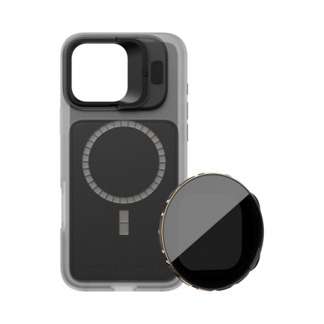 PolarPro Kit - LiteChaser iPhone 16 Pro Max BaseCase Clear + VND 3-5 Filter