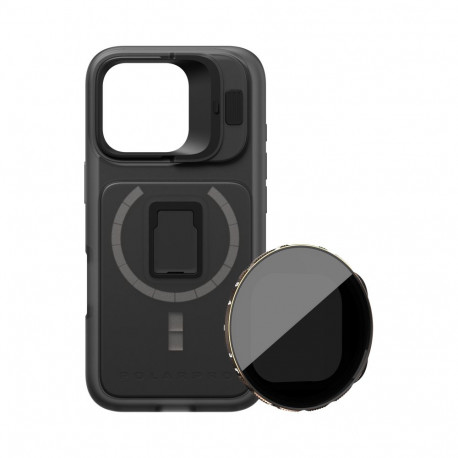 PolarPro Kit - LiteChaser iPhone 16 Pro ProCase Black +VND 3-5 Filter