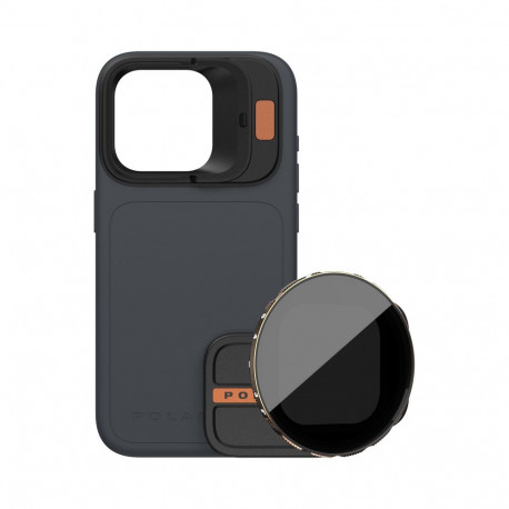 PolarPro Kit - LiteChaser iPhone 15 Pro Max Case Ocean + VND 3-5 Filter