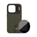 PolarPro Kit - LiteChaser iPhone 15 Pro Max Case Forest + VND 3-5 Filter