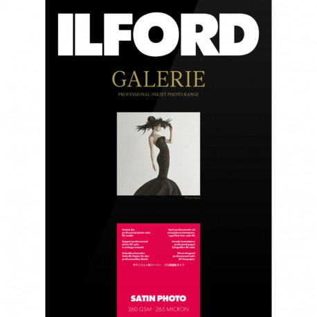 Ilford fotopaber Galerie satiin 260g A4 100 lehte